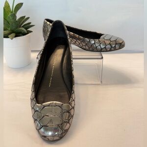 Giuseppe Zanotti Metallic Flats